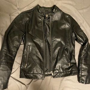 Bershka leather jacket